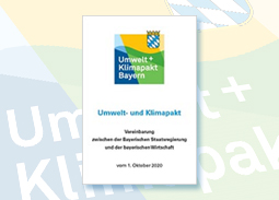 Vereinbarung Umwelt- und Klimapakt  Bayern